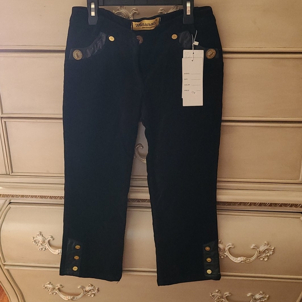 Maserati  Dior velvet pants